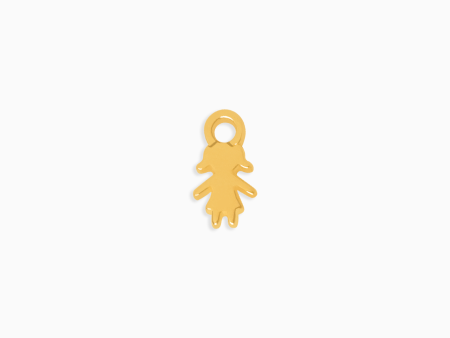 Charm en oro amarillo de 18K niña Sale