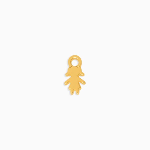 Charm en oro amarillo de 18K niña Sale