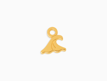 Charm en oro amarillo de 18K ola Sale