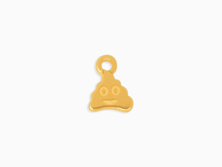 Charm en oro amarillo de 18K caquita Fashion