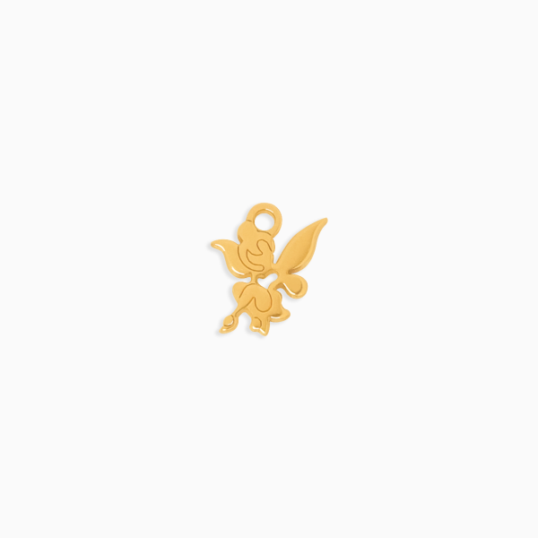 Charm en oro amarillo de 18K tinker bell Online now