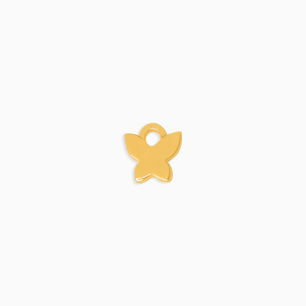 Charm en oro amarillo de 18K mariposa Online