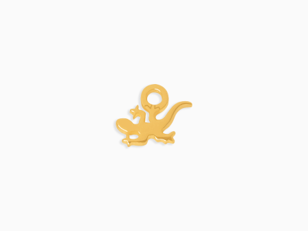 Charm en oro amarillo de 18K iguana Online now