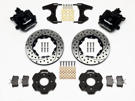 Wilwood Combination Parking Brake Rear Kit 11.00in Drilled Civic   Integra Drum 2.46 Hub Offset Online