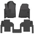 Husky Liners 2022 Jeep Wagoneer (2nd Row Bucket) Weatherbeater Black Front & 2nd Seat Floor Liners Sale