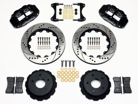 Wilwood Narrow Superlite 4R Rear Kit 14.00in Drilled 65-82 Corvette C2 C3 For Cheap