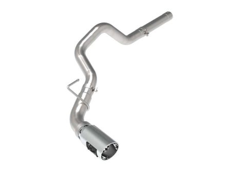 aFe Large Bore-HD 3in 409-SS DPF-Back Exhaust System w  Polished Tip 14-19 RAM 1500 V6 3.0L (td) Discount