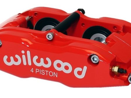 Wilwood Caliper-BNSL4R-Red 1.75in Pistons 1.25in Disc on Sale