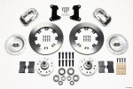 Wilwood Forged Dynalite Front Kit 12.19in Polished 74-80 Pinto Mustang II Disc Spindle only on Sale