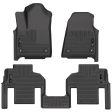 Husky Liners 2022 Jeep Wagoneer (2nd Row Bucket) Weatherbeater Black Front & 2nd Seat Floor Liners Sale