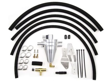 Killer B 02-07 WRX STi GD Air Oil Separator (Complete Kit w Hosing + Clamps) Supply