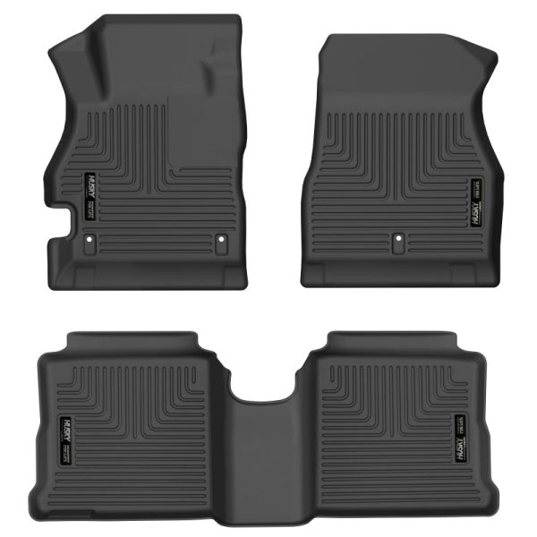 Husky Liners 20-22 Nissan Versa Weatherbeater Black Front & 2nd Seat Floor Liners Sale