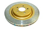 DBA 14-19 Chevrolet Corvette (C7) Z51 Front Crossdrilled 4000 XS Series Rotor w Black Hat Hot on Sale