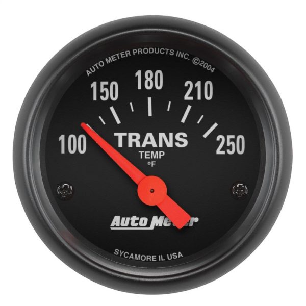 Autometer Z Series 52.4mm 100-250 Degrees F Transmission Gauge & Gauge Pillar Mount Online now