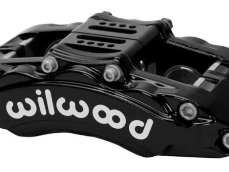 Wilwood Caliper - AT6 Lug Mount Black 1.75in 1.38in 1.38in Piston .75in Rotor - Right Side Supply