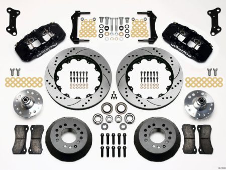 Wilwood AERO6 Front Hub Kit 14.00 Drilled 67-69 Camaro 64-72 Nova Chevelle Sale