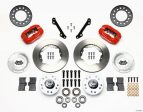 Wilwood Forged Dynalite Front Kit 11.00in Red 79-81 Camaro Hot on Sale