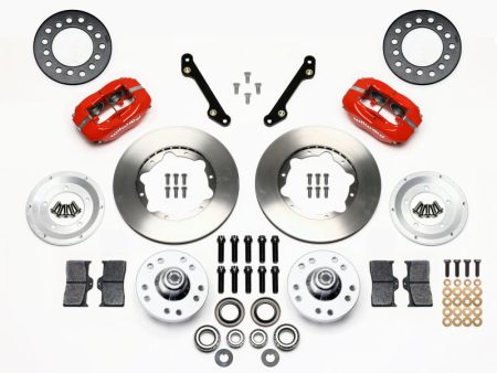 Wilwood Forged Dynalite Front Kit 11.00in Red 79-81 Camaro Hot on Sale