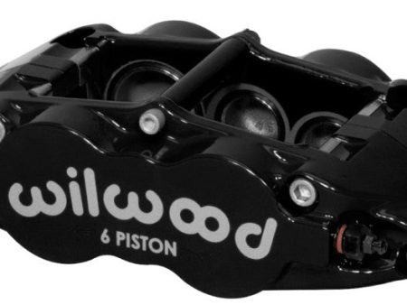 Wilwood Caliper-Narrow Superlite 6R-LH - Black 1.38 1.12 1.12in Pistons 1.10in Disc Online