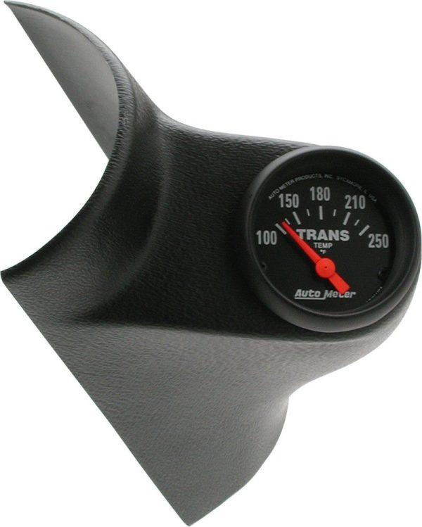 Autometer Z Series 52.4mm 100-250 Degrees F Transmission Gauge & Gauge Pillar Mount Online now