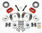 Wilwood Forged Dynalite Front Kit 11.00in Red 70-78 Camaro on Sale