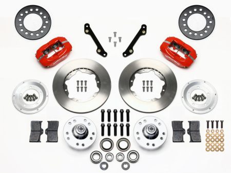 Wilwood Forged Dynalite Front Kit 11.00in Red 70-78 Camaro on Sale