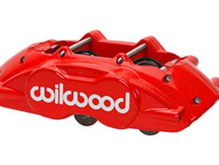 Wilwood Caliper D11 Red 1.62in Piston .81in .94in Rotor on Sale