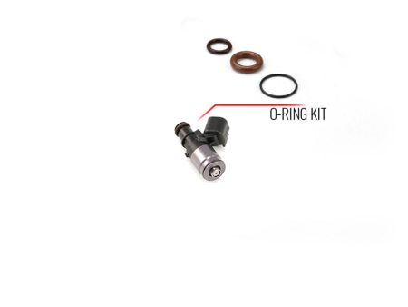 Injector Dynamics O-Ring Seal Service Kit for Injector w  11mm Top Adapter and WRX Bottom Adapter Online