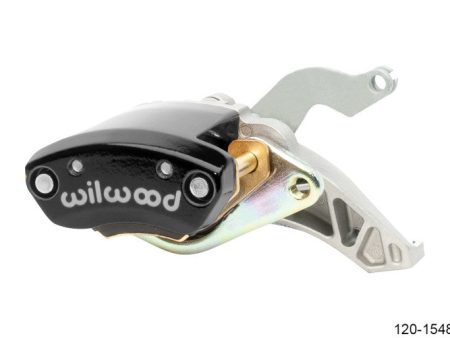 Wilwood Caliper - MC4 Mechanical Right Hand - Black 1.19in Piston 1.10in Rotor - Black on Sale